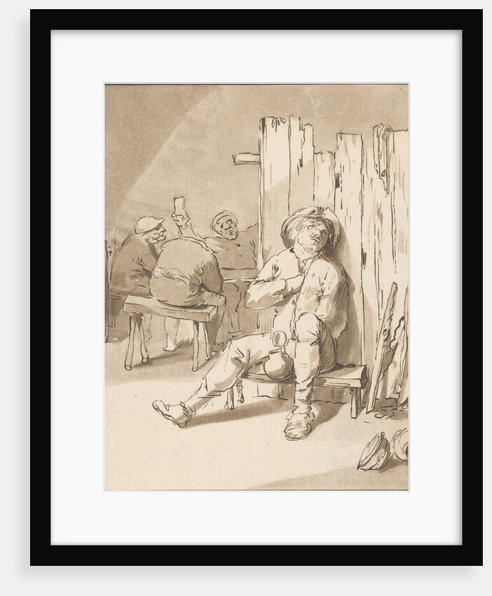 Drunk peasant inn by Bernhard Schreuder