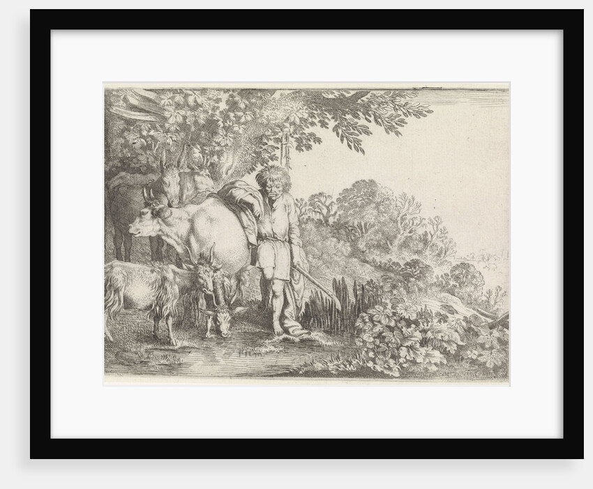 Argus guarding his flock by Moyses van Wtenbrouck