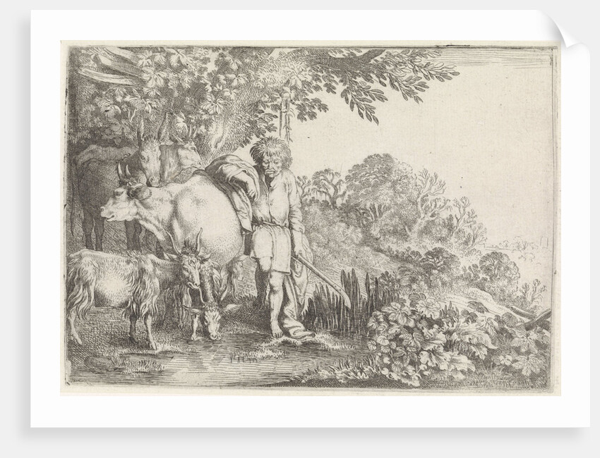 Argus guarding his flock by Moyses van Wtenbrouck