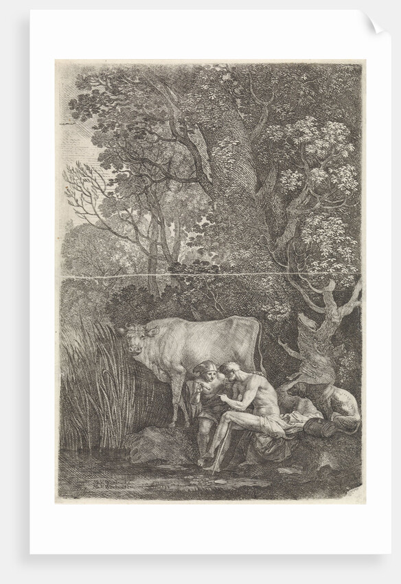 Mercury lulls Argus to sleep by Matheus Moysesz. van Wtenbrouck