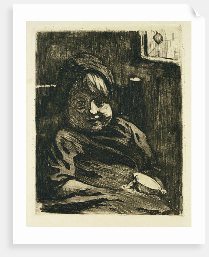 Farmer Child with cup by Willem Witsen