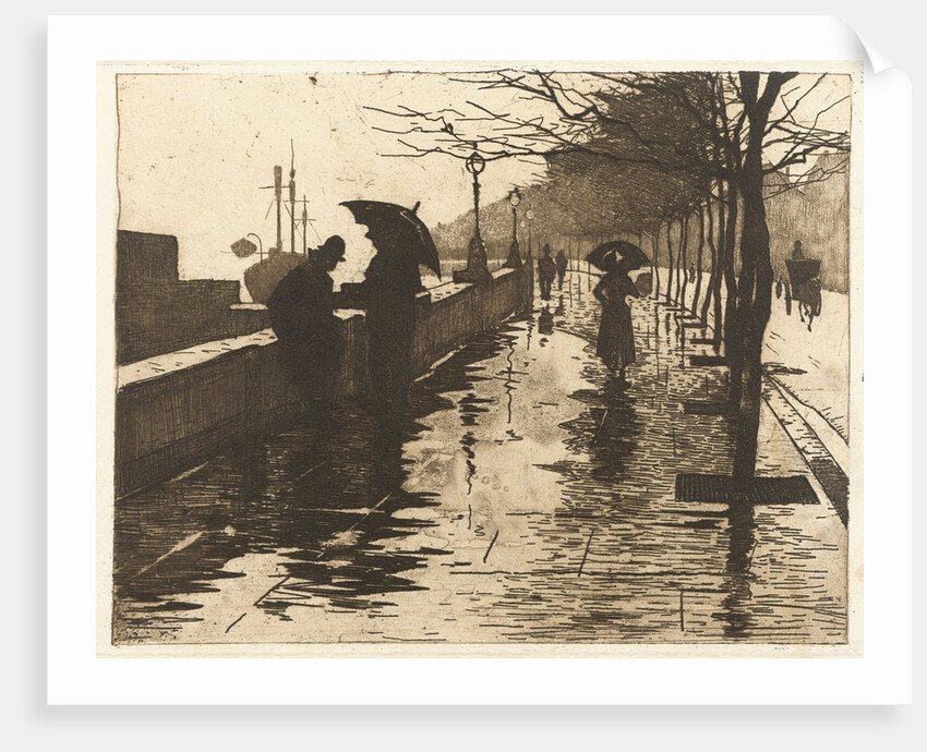 Rain by Willem Witsen