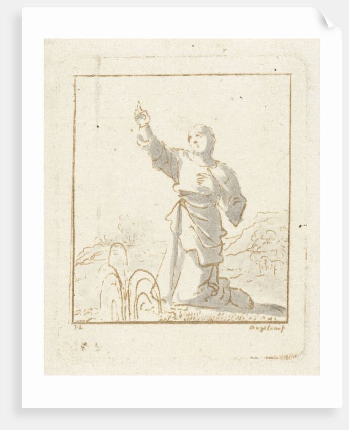 The soul is pointing to the sky by Ernst Willem Jan Bagelaar