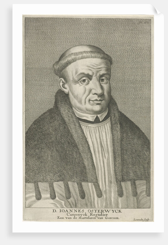 Portrait of Jan van Osterwijk by Adriaen Lommelin