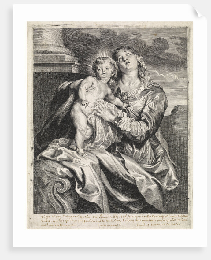 Mary with the Christ Child by Anthony van Dyck