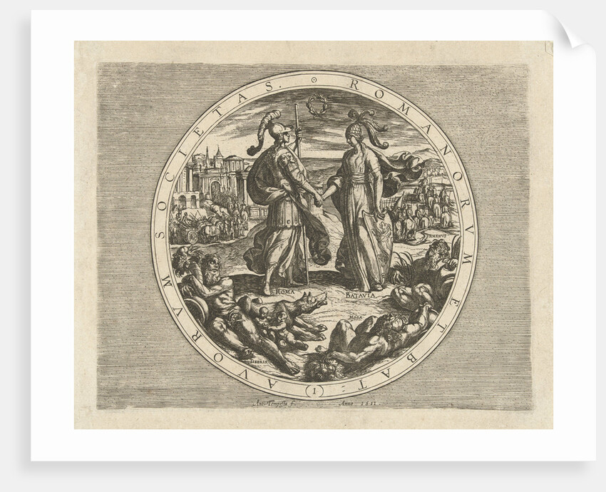 Title print for the series by Antonio Tempesta