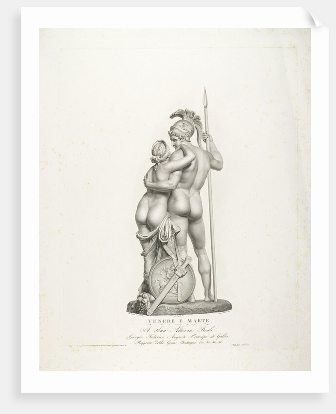 Venus and Mars by Giovanni Tognolli