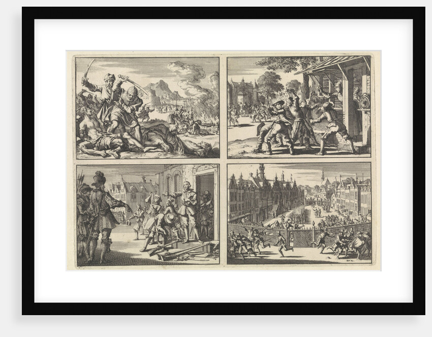 Turkish atrocities in the area around Venice by Anonymous