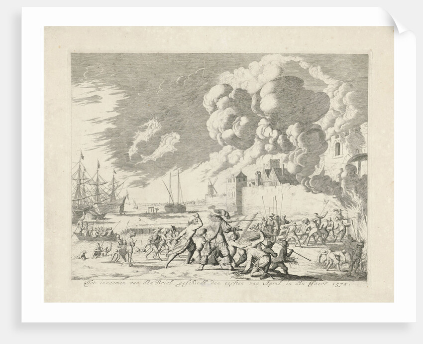Capture of Brielle by Joannes van Someren