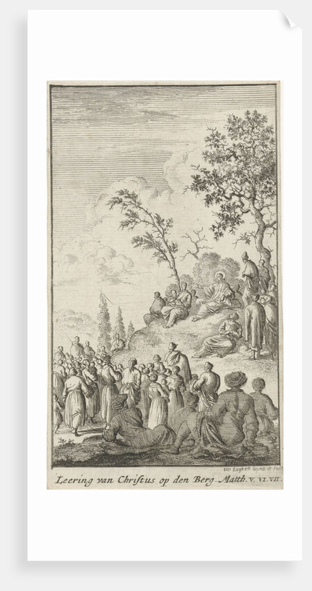 The Sermon by Jan Luyken