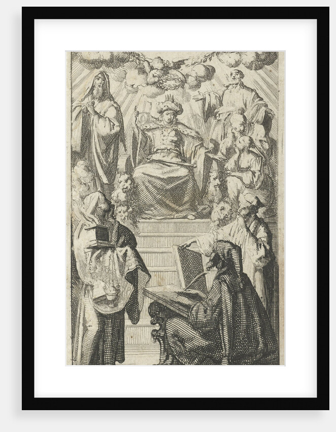 Solomon on his throne by Jan Claesz ten Hoorn