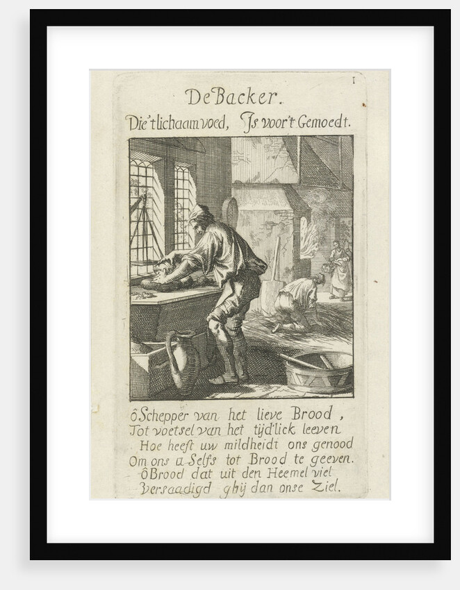 Baker by Jan Luyken