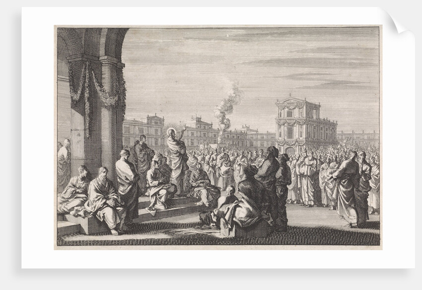 Sermon of Christ Temple by Pieter Mortier