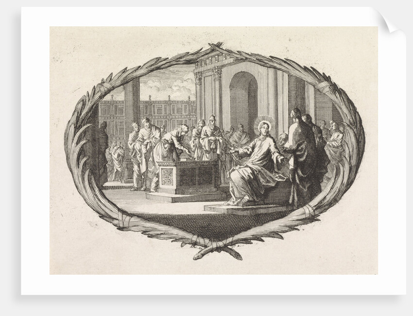 Generosity of the poor widow by Pieter Mortier