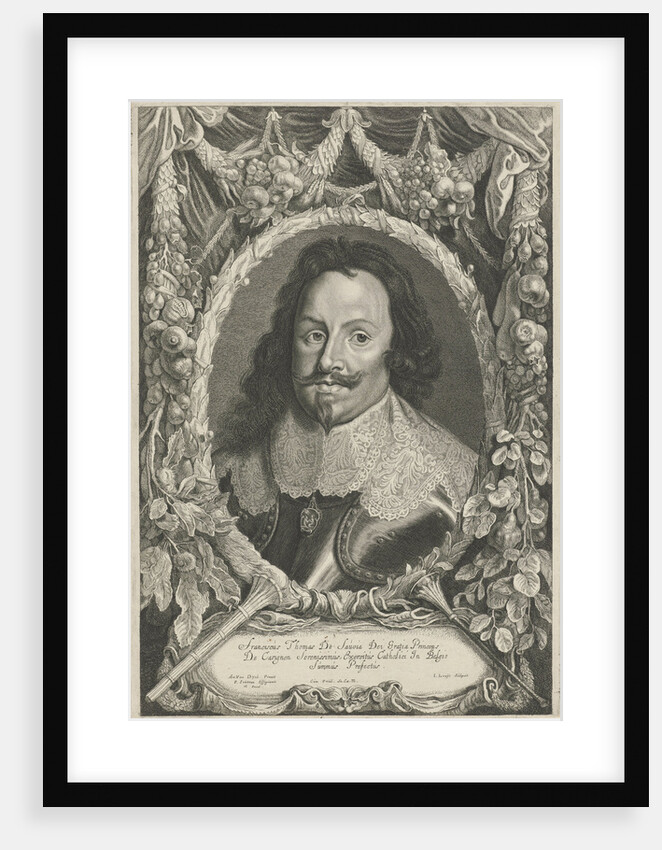 Portrait of Tommaso Francesco of Savoy by Jacob Louys
