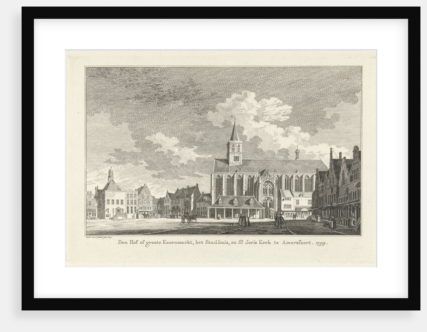 View of the Court in Amersfoort The Netherlands by Paulus van Liender
