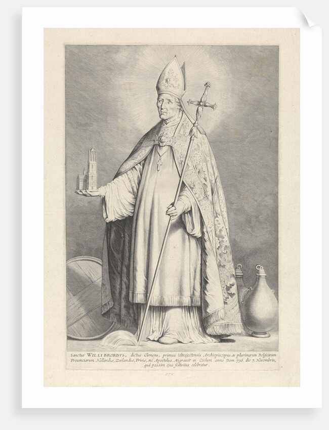 H. Willibrordus by Nicolaes van Lijnhoven