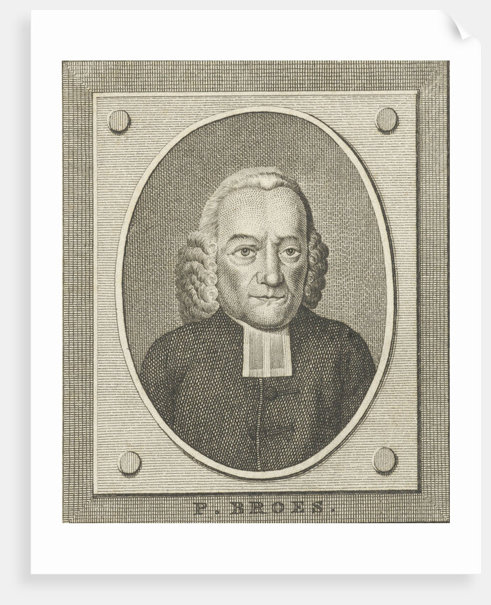 Portrait of Peter Broes by Carel Jacob de Huyser