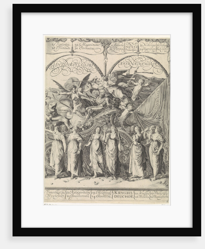 Triumphal Procession of William of Orange by Claes Jansz. Visscher II