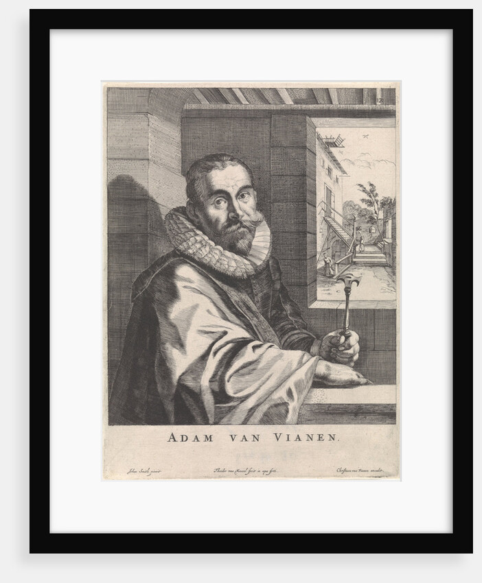 Portrait of Adam van Vianen by Christiaen van Vianen