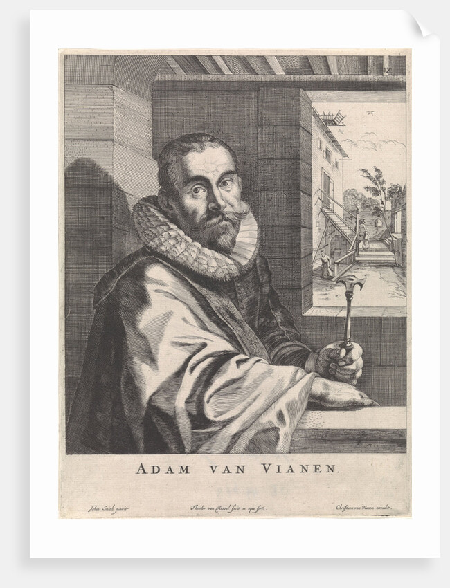 Portrait of Adam van Vianen by Christiaen van Vianen