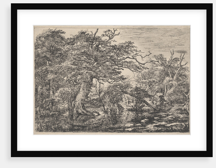 Travellers by Jacob Isaacksz. van Ruisdael