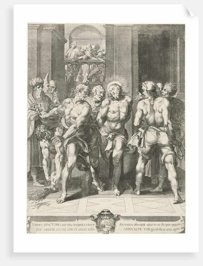 Flagellation of Christ by the soldiers by Giuseppe Cesari