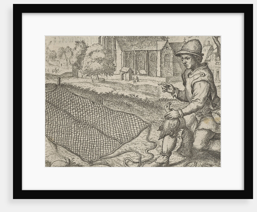 Fable of the fowler and partridge by Marcus Gheeraerts I