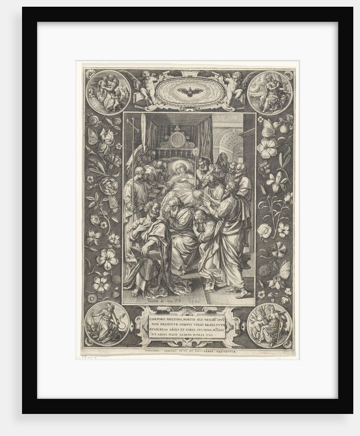 Death of the Virgin by Johann Sadeler I