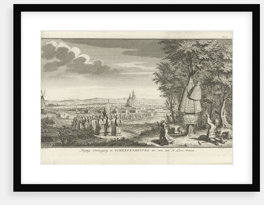 Pilgrimage on the way to Our Lady of Scherpenheuvel The Netherlands by Jan Caspar Philips