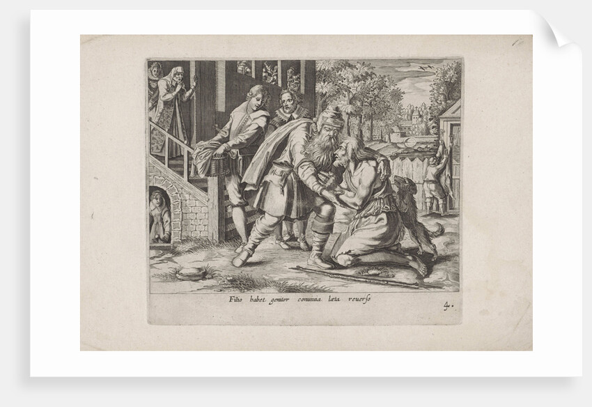 The return of the prodigal son by Salomon Savery