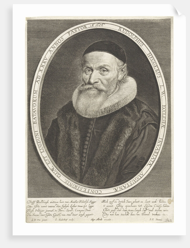 Portrait of Rudolph Hegger by Hugo Allard