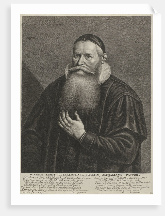 Portrait of Johannes Knijff by Reinier Neuhusius