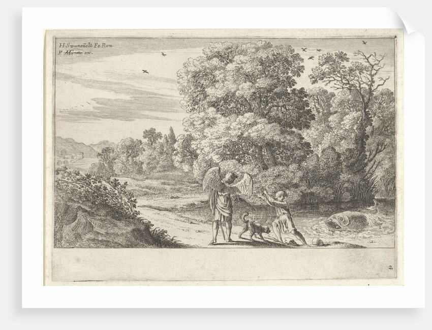 Tobias scares the fish by Pierre Mariette I