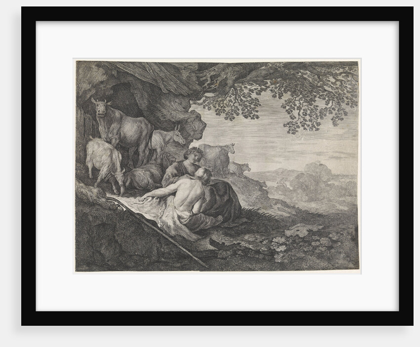 Shepherd and shepherdess by Moyses van Wtenbrouck