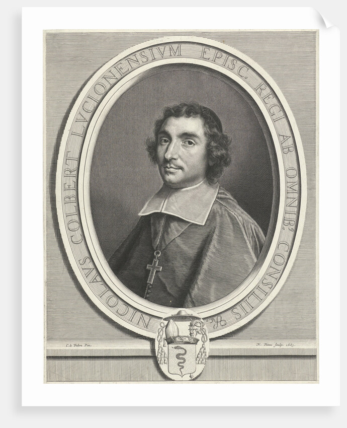 Portrait of Jacques-Nicolas Colbert by Nicolas Pitau I