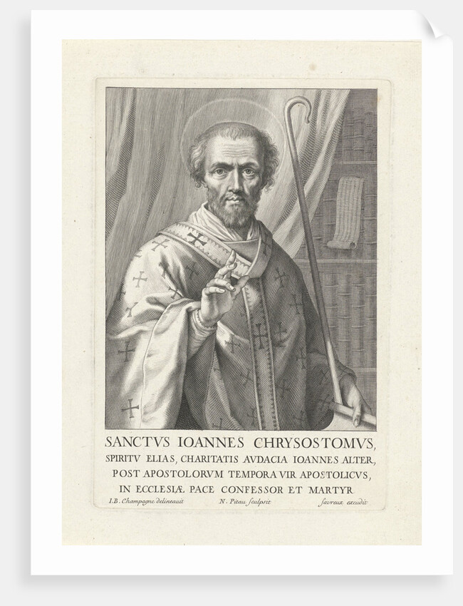 Portrait of St. John Chrysostom by Savreux