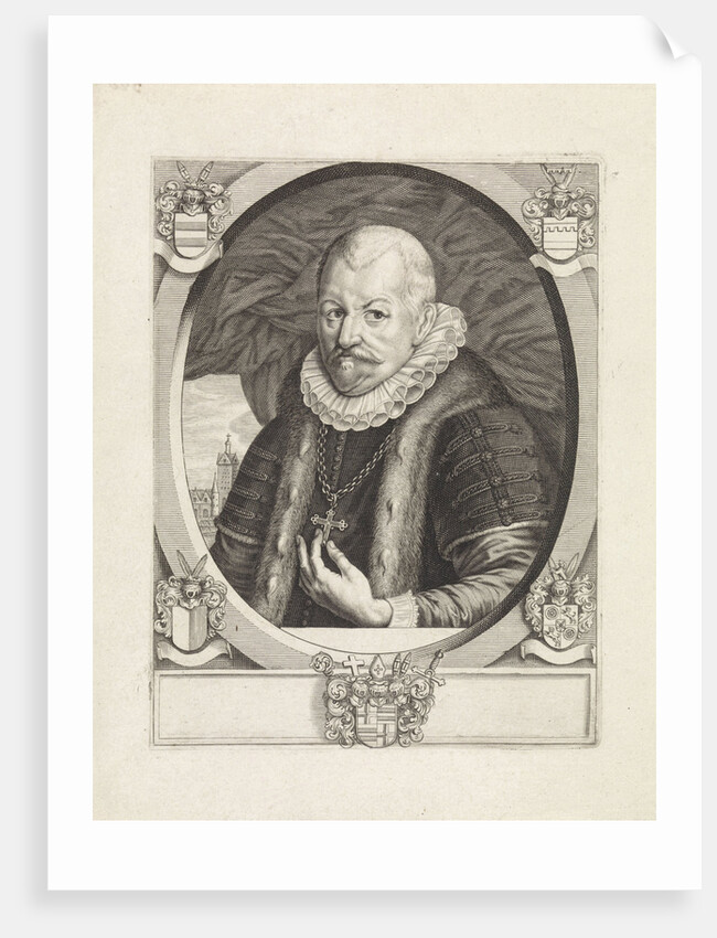 Portrait of an man by Jan de Visscher