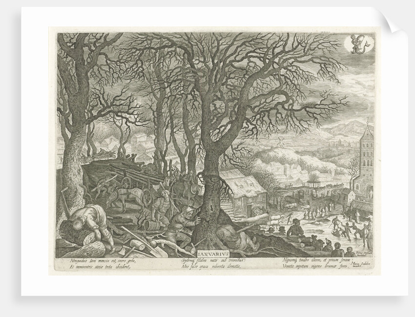 January by Marcus Christoph Sadeler