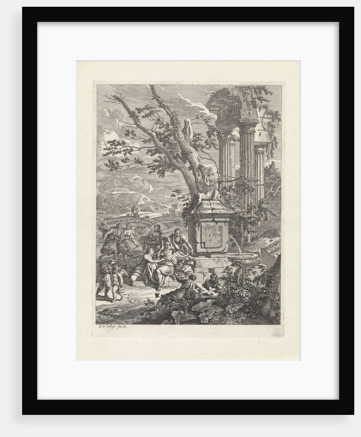 Mirtillo dressed as a nymph by Richard van Orley