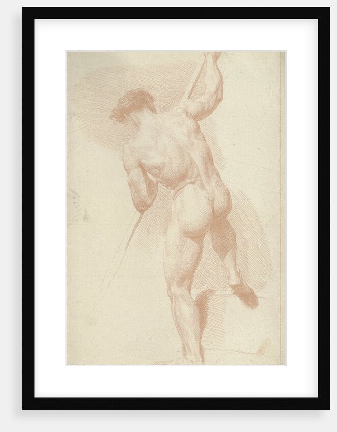 Male nude by Louis Fabritius Dubourg
