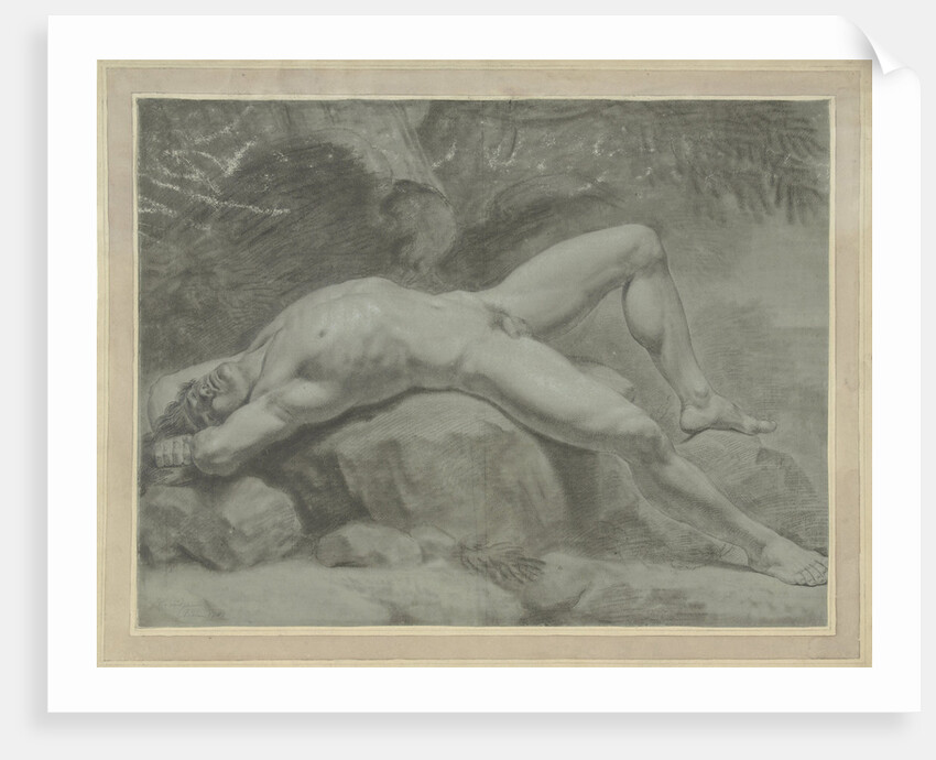 Study for Prometheus by Jean Grandjean
