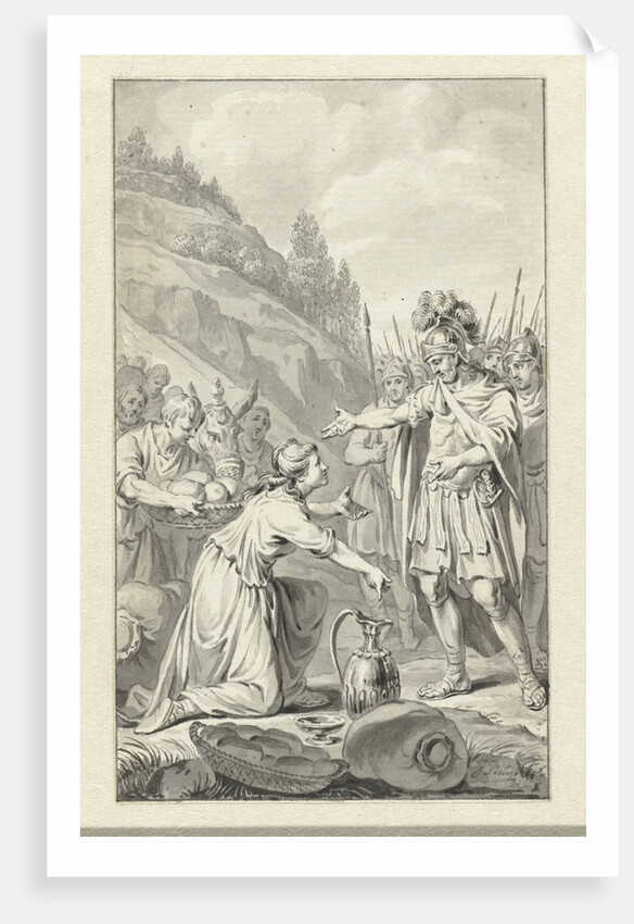 David and Abigail by Jacobus Buys