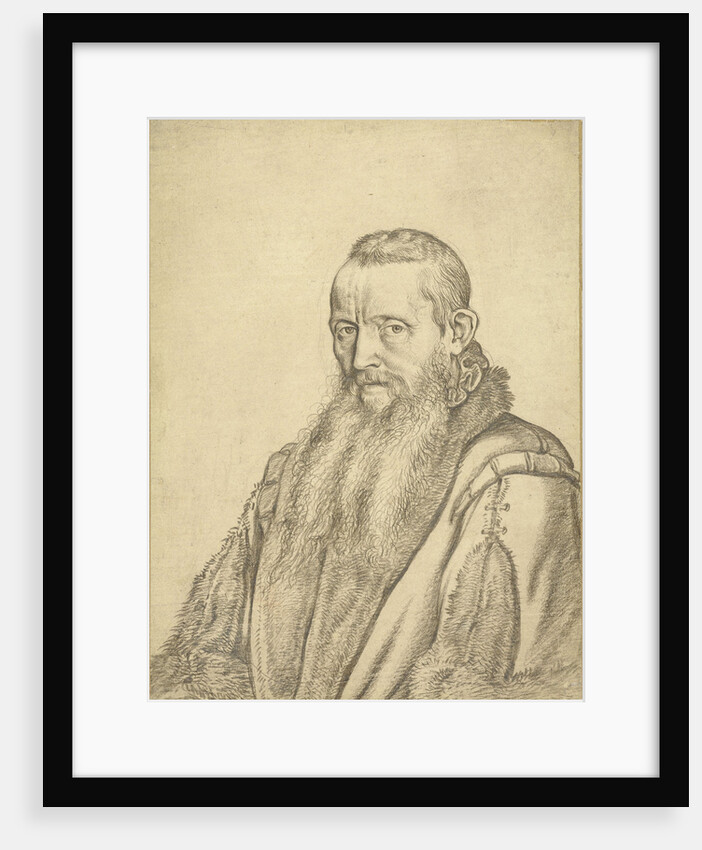 Portrait of a theologian by Hendrick Goltzius