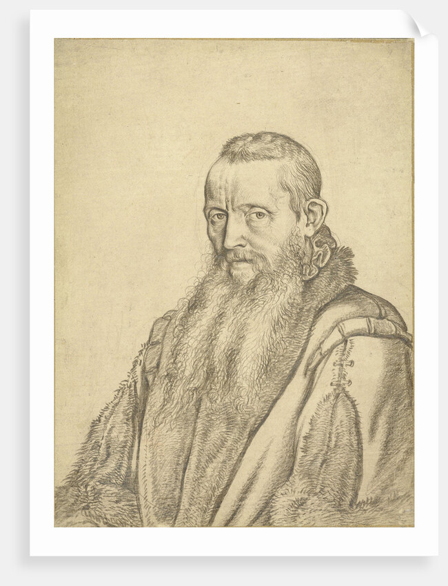 Portrait of a theologian by Hendrick Goltzius