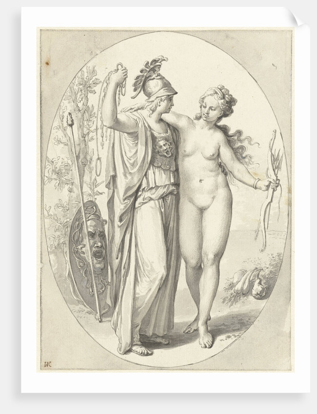 Minerva and Venus by Anonymous