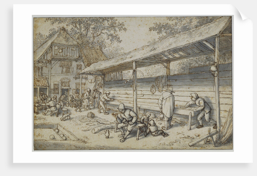 Tavern Games by Adriaen van Ostade