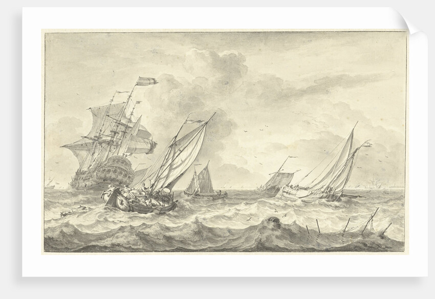 Seascape by Hendrik Rietschoof