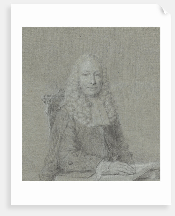 Portrait of an Amsterdam magistrate by Jan Wandelaar