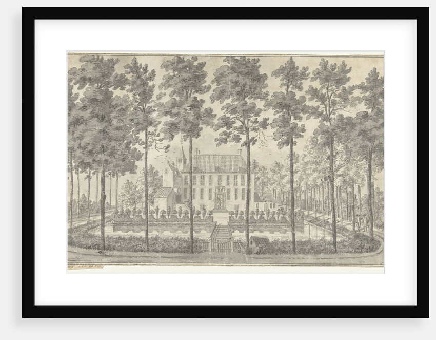 View of the house Voorstonden or Appeltern The Netherlands by Dirk van der Burg